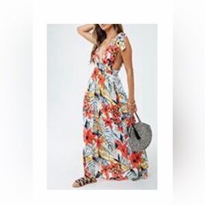 Flower Maxi Dress